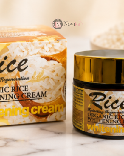 Crema Blanqueadora De Arroz Orgánico 55g