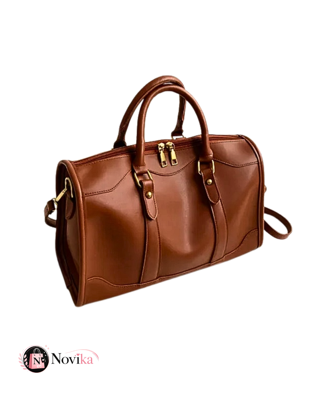 Bolso Cartera Vintage Cuero Pu C Cierre